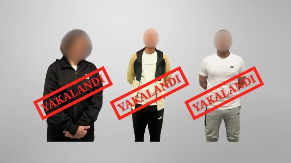 Kırmızı Bültenle aranan 3 suçlu Türkiye