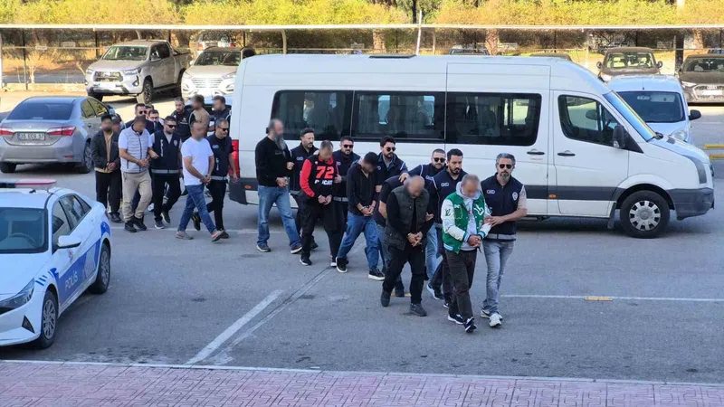 Bodrum’da 17 şüpheli adliyeye sevk edildi
