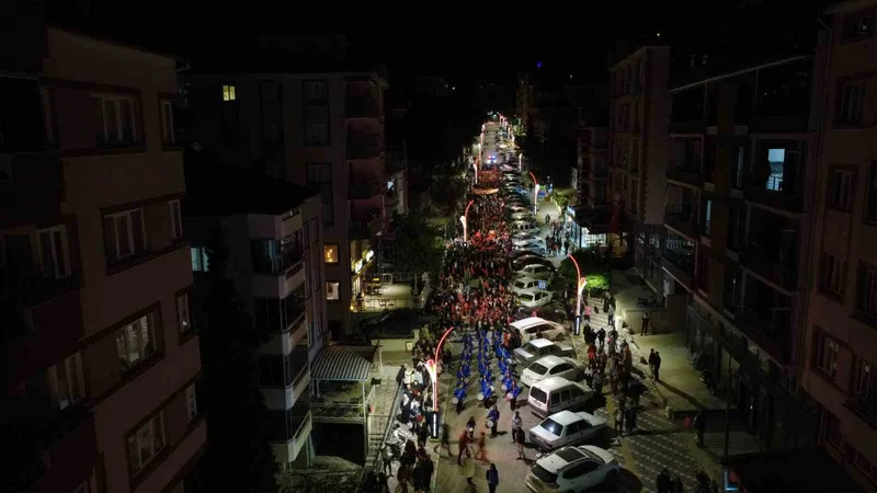 Demirci’de fener alayı coşkusu
