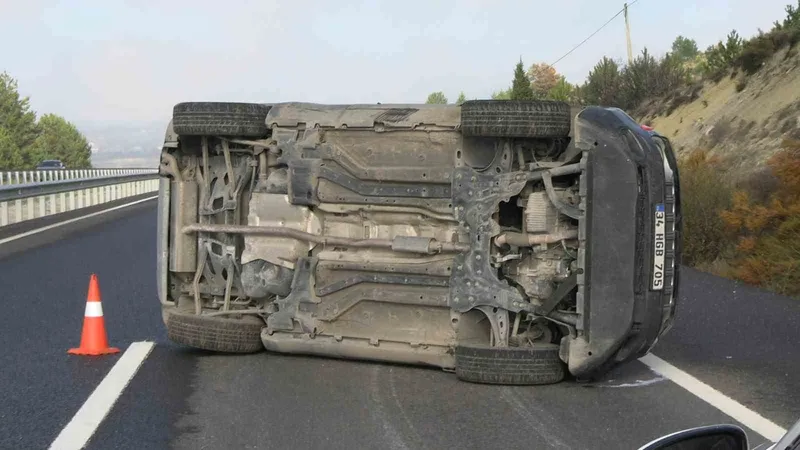 Tavşanlı’da trafik kazası: 1 yaralı
