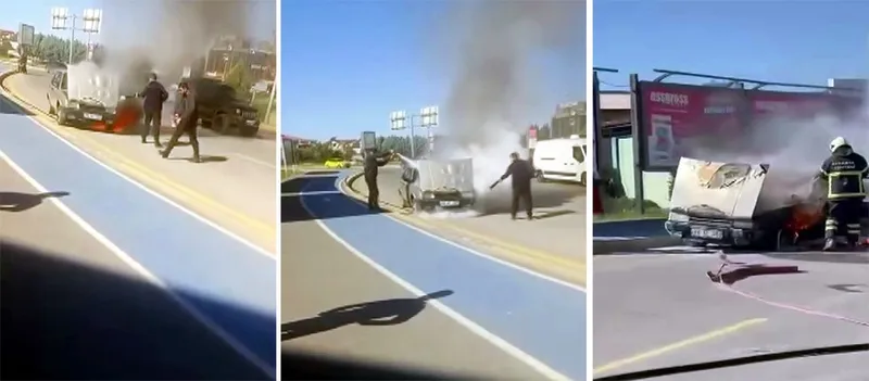 Sakarya’da TOFAŞ alev topuna döndü
