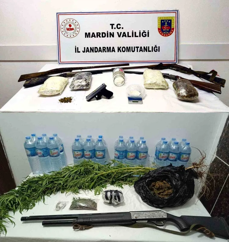 Mardin’de uyuşturucu operasyonunda 2 tutuklama
