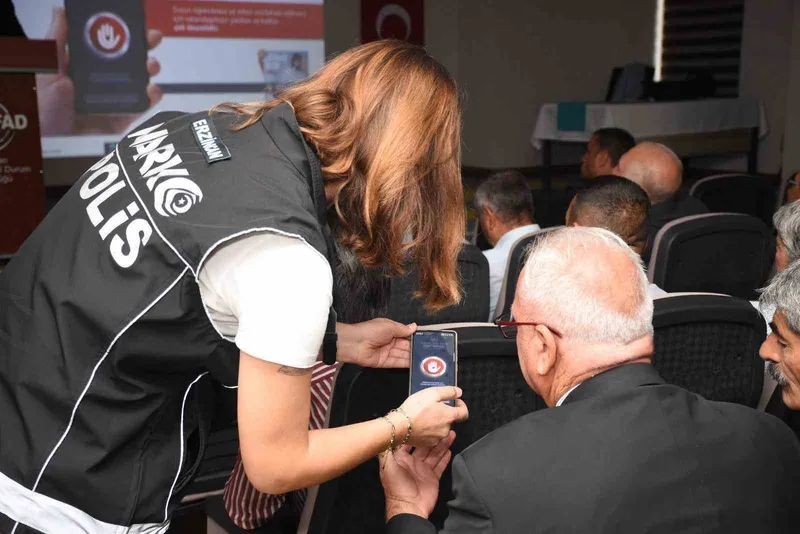 Erzincan’da uyuşturucuyla mücadelede farkındalık arttı
