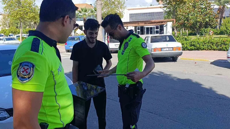 Manavgat’ta yüksek sesle müzik yayını ve plaka ihlaline 18 bin TL ceza
