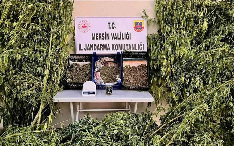 Mersin’de uyuşturucu operasyonu
