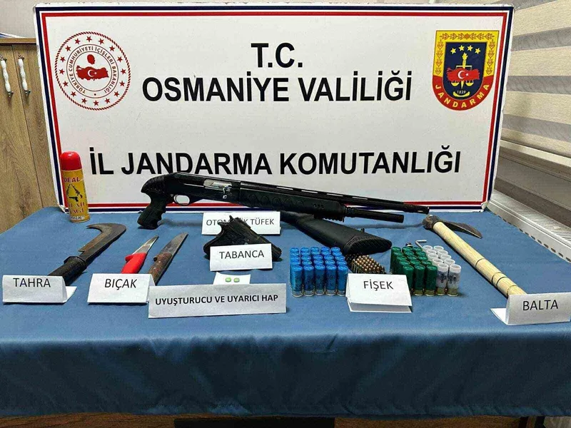 Osmaniye’de bir haftada 118 şüpheli yakalandı
