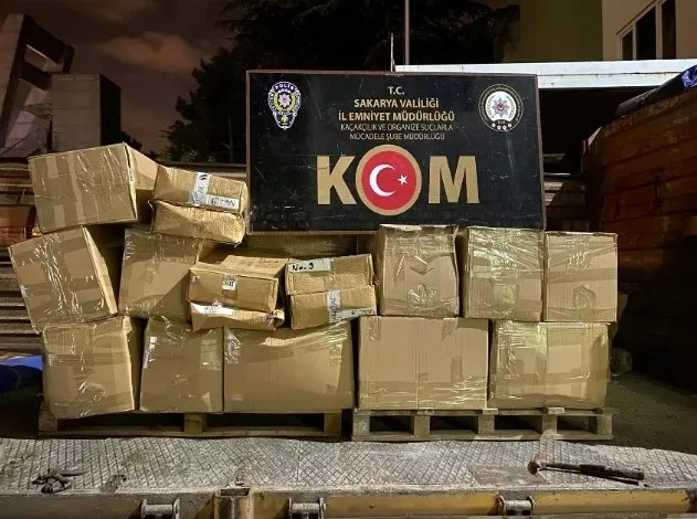 Sakarya’da ele geçirildi: Piyasa değeri 2 milyonun üzerinde
