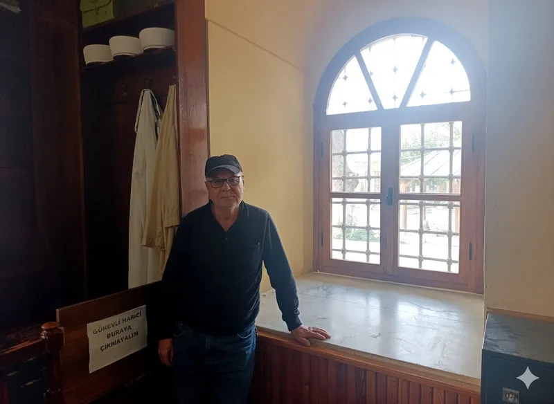 Söke’nin Tarihi Koca Camii’nde yenileme çalışması
