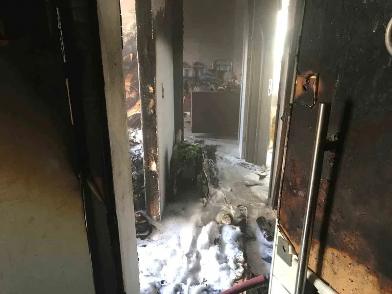 600 Evler Mahallesi’nde apartman dairesinde yangın paniği
