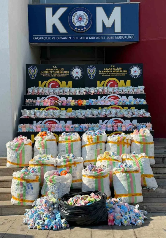 Adana’da 2 bin 605 gümrük kaçağı 