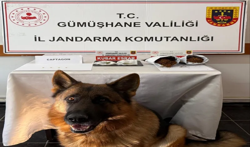 Gümüşhane’de uyuşturucu operasyonunda 4 kişi yakalandı
