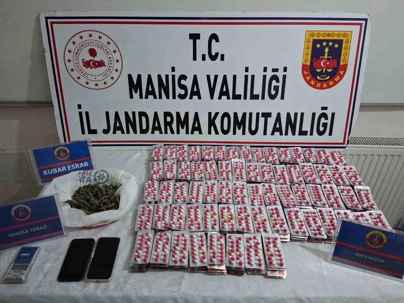 Manisa’da zehir tacirlerine şok baskın
