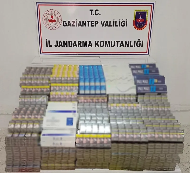 Gaziantep’te kaçakçılık operasyonu
