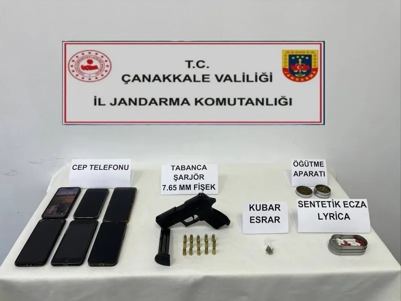 Çanakkale’de uyuşturucu operasyonu: 17 gözaltı

