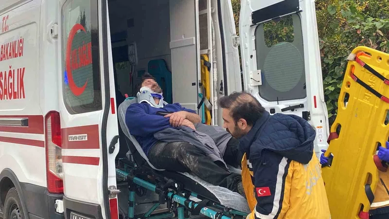 Panelvan ile çarpışan motosikletli yaralandı
