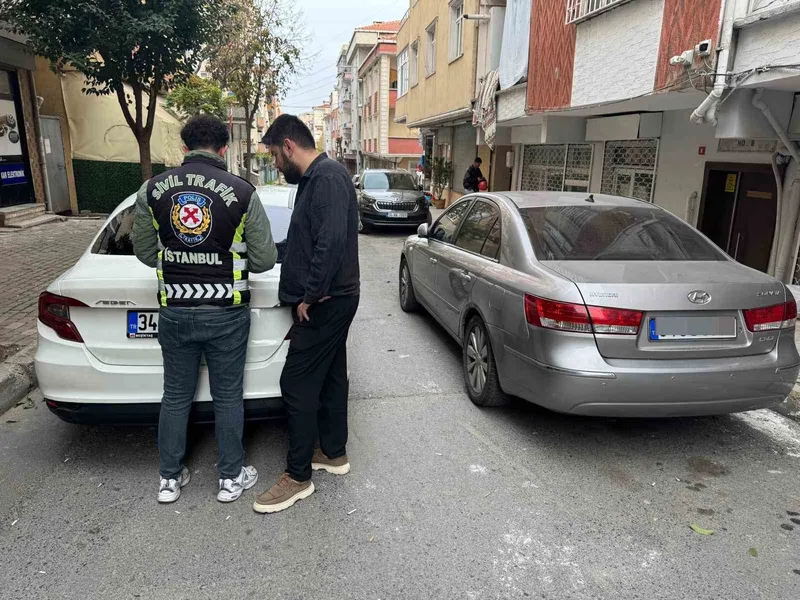 Şişli’de trafiği tehlikeye sokan şahıslara 41 bin 507 TL ceza
