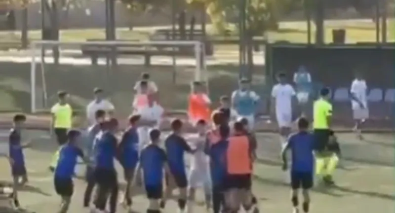 Gaziantep’te futbol maçı sonrası kavga çıktı
