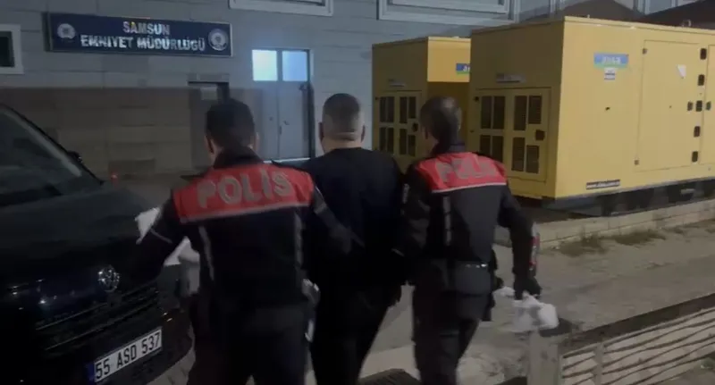 Samsun’da aranan hükümlü yakalandı
