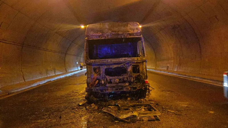 Su tankeri küle döndü
