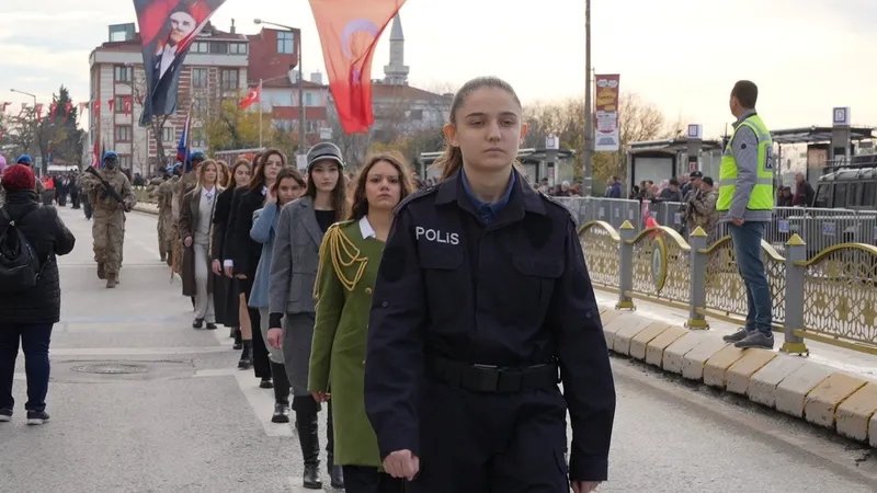 Edirne’nin kurtuluşu 103’üncü yılında coşkuyla kutlandı
