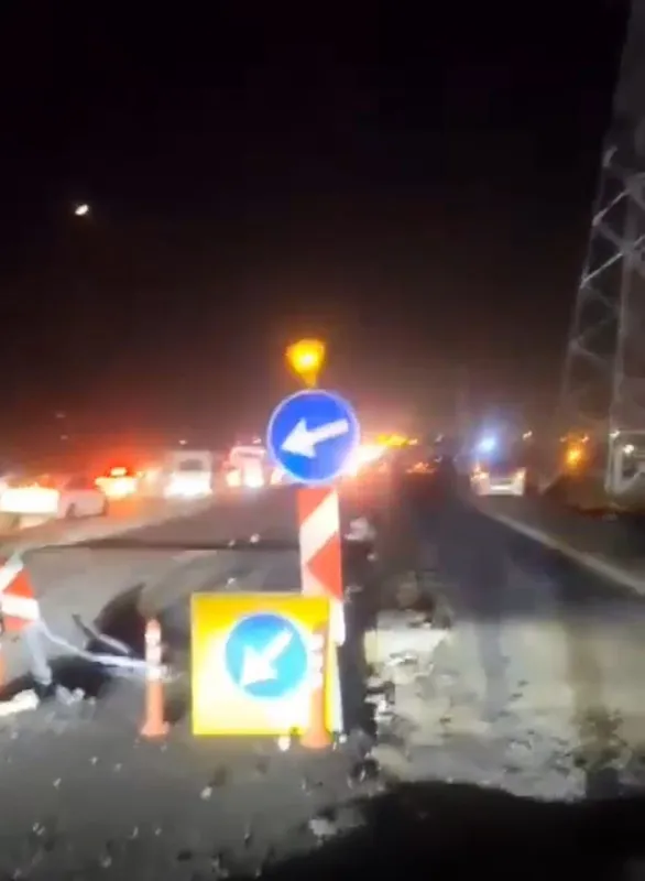 Batman’da yapımı devam eden yolda trafik kazaları: 7 yaralı
