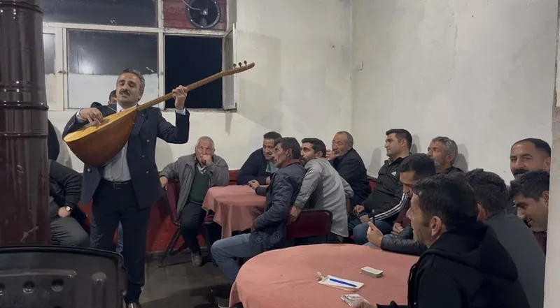 Kars’ın köylerinde sazın ve sözün ustaları aşıklık geleneğini yaşatıyor
