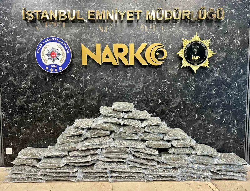 Pendik’te zehir tacirine baskın: 71 kilo 400 gram uyuşturucu ele geçirildi
