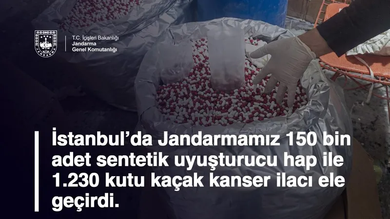 Jandarmadan zehir tacirlerine operasyon: 6 gözaltı
