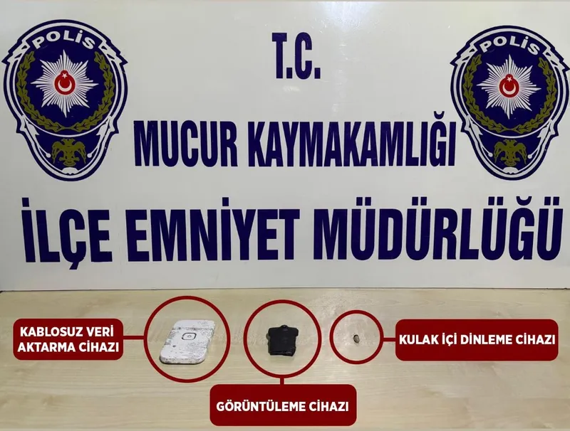 Motorlu Taşıtlar Sınavına düzenekle girdi
