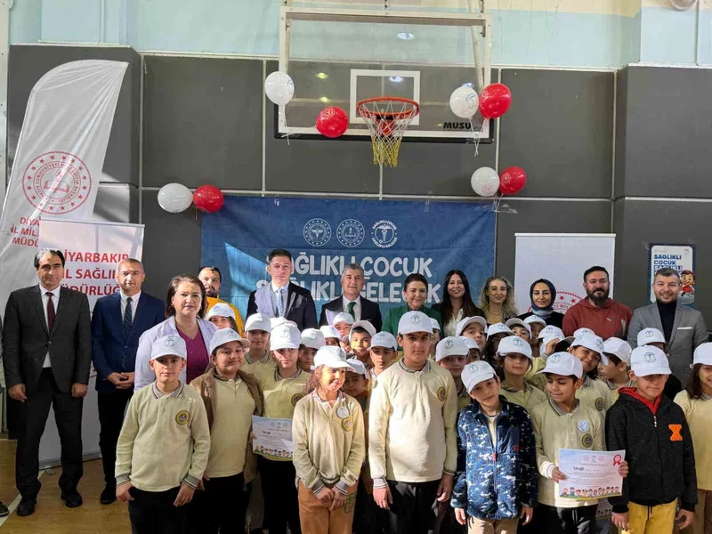 Diyarbakır’da öğrencilere sağlıklı yaşam eğitimi
