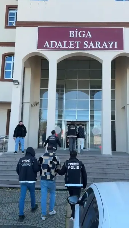 Biga’da uyuşturucu operasyonu
