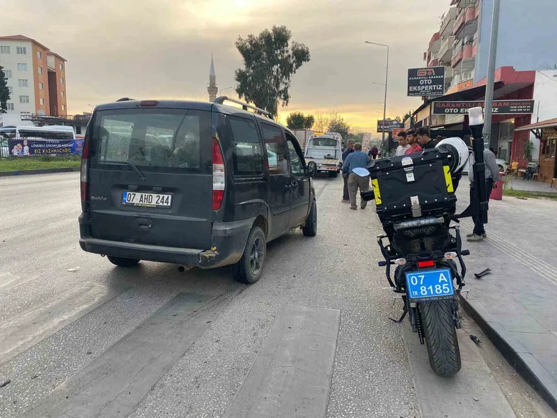 Kazada yaralanan ehliyetsiz sürücüye 36 bin lira ceza
