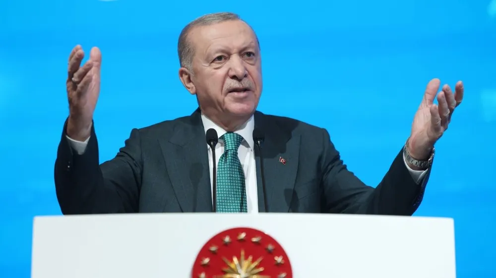 Cumhurbaşkanı Erdoğan; 