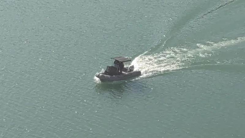 Zernek Barajı’nda ROW cihazıyla arama çalışması
