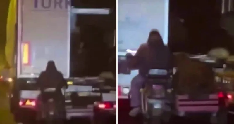 Seyir halindeki tırdan koyun çalan şüpheliler yakalandı
