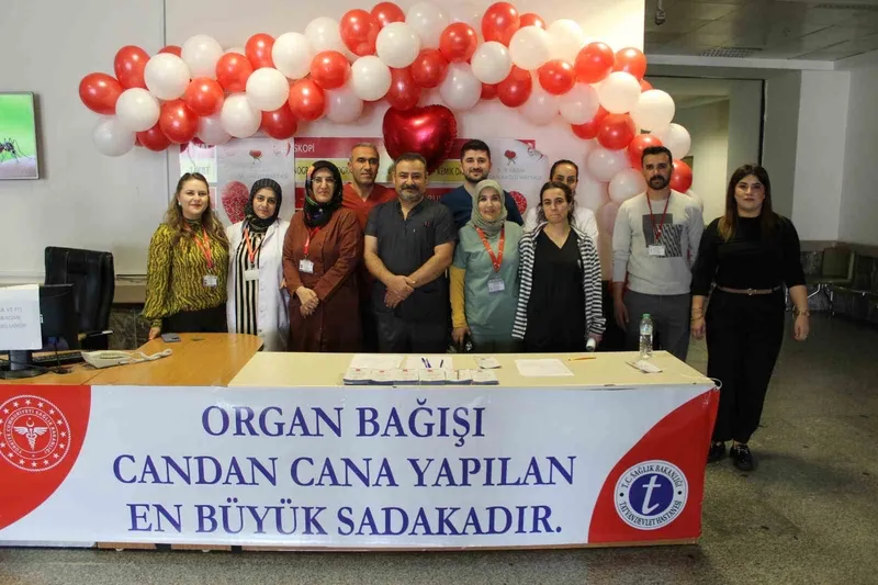 Tatvan Devlet Hastanesi’nden Organ Bağışı Haftası etkinliği
