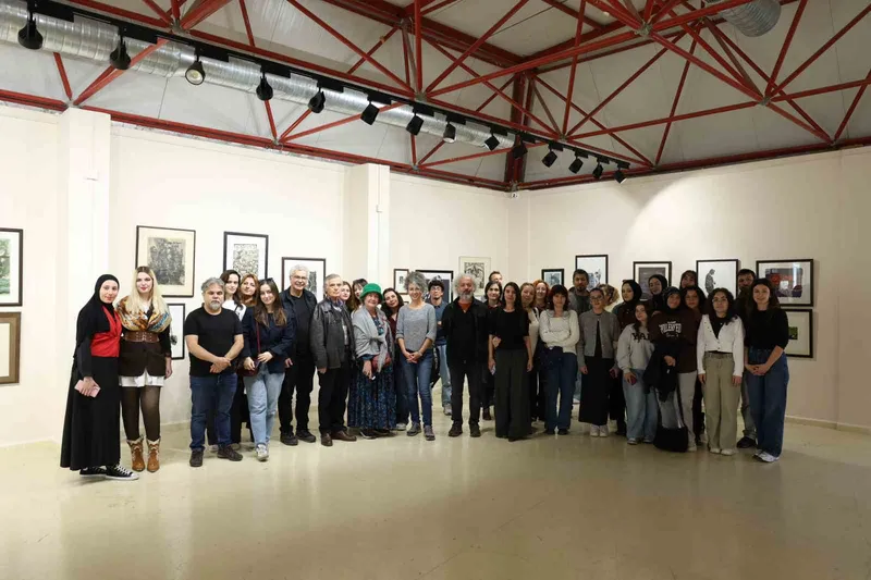 Özgün Baskıresim Koleksiyonu sergisi açıldı
