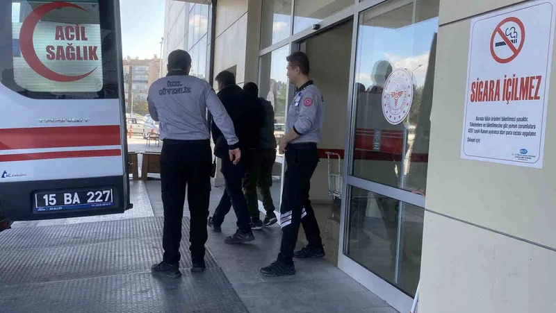 Burdur’da kolunu hisar makinesine kaptıran işçi ağır yaralandı
