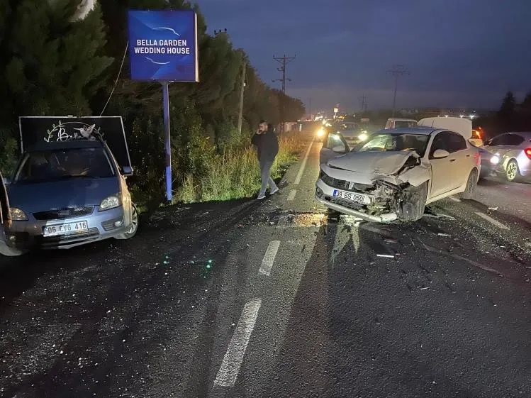 Kırklareli’nde kaza
