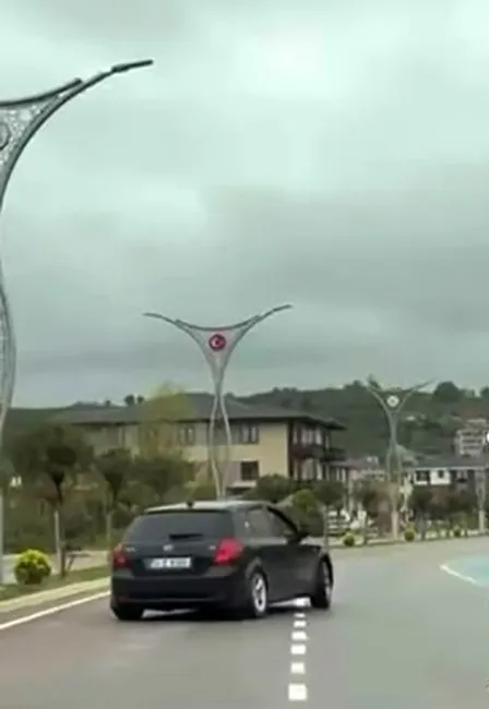 Driftin faturası pahalıya patladı: 46 bin lira ceza uygulandı, 2 ay ehliyetsiz kaldı
