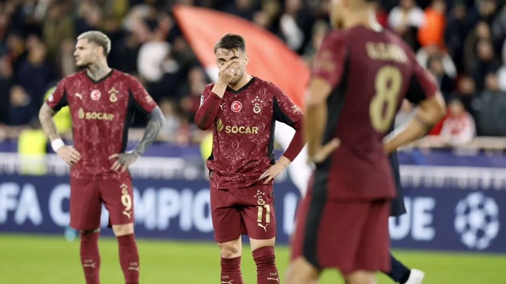 Galatasaray, Monaco deplasmanından eli boş döndü