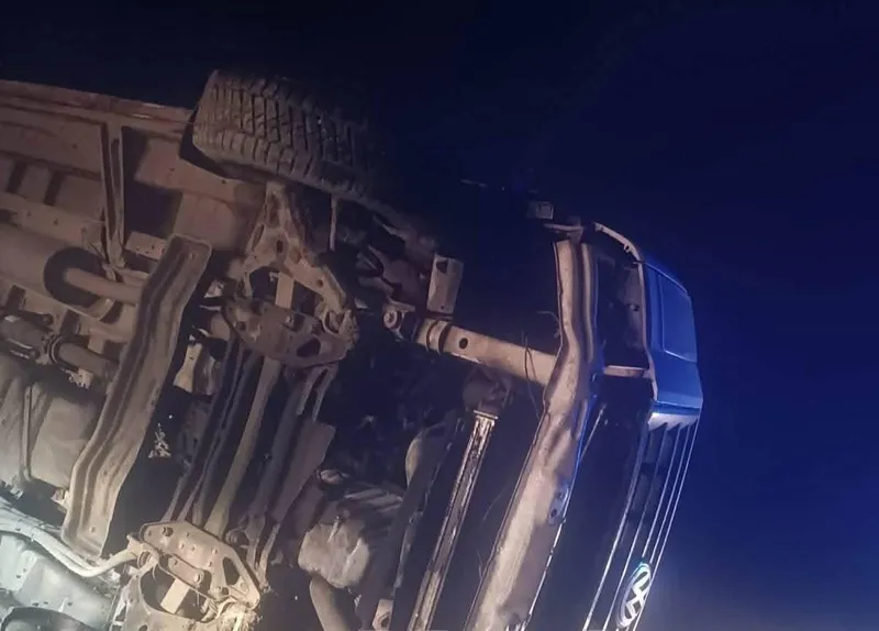 Ankara’da işçi servisi devrildi: 14 yaralı
