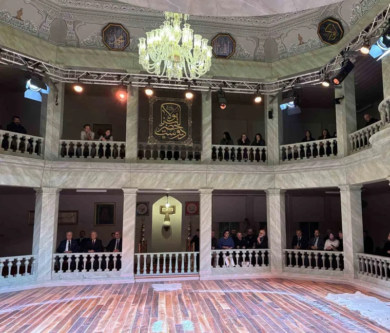 Hz. Mevlana, 752. Vuslat yıl dönümünde Kasımpaşa Mevlevihanesi’nde anıldı
