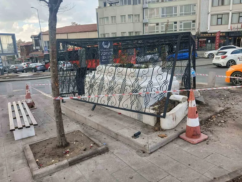 Ankara’da sürekli trafik kazalarının yaşandığı türbede yine kaza oldu
