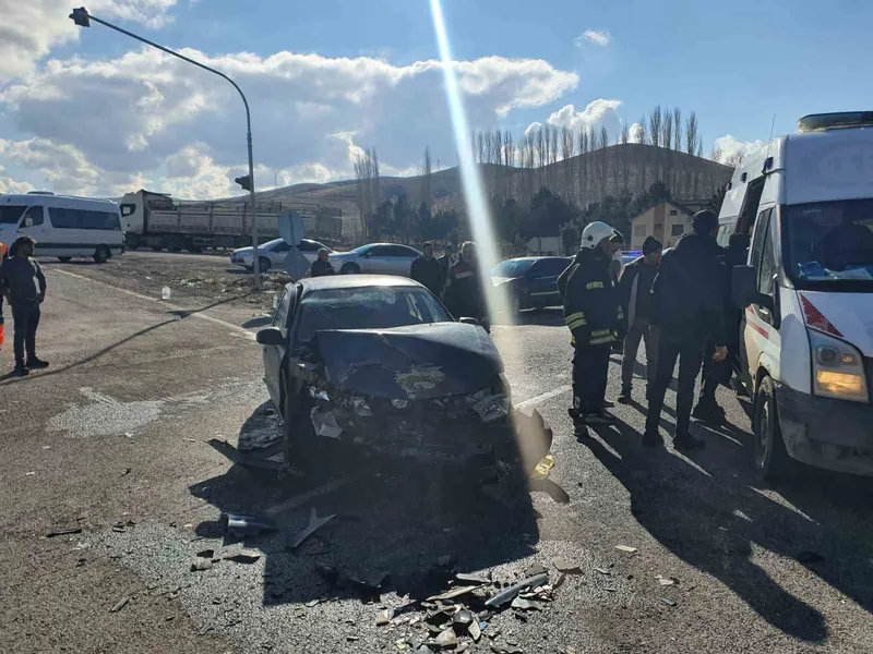 Yozgat’ta meydana gelen kazada 5 kişi yaralandı

