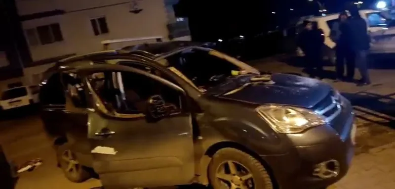 Sigara içmek istediği esnada otomobilinde yaşanan patlama sonucu 1 kişi yaralandı
