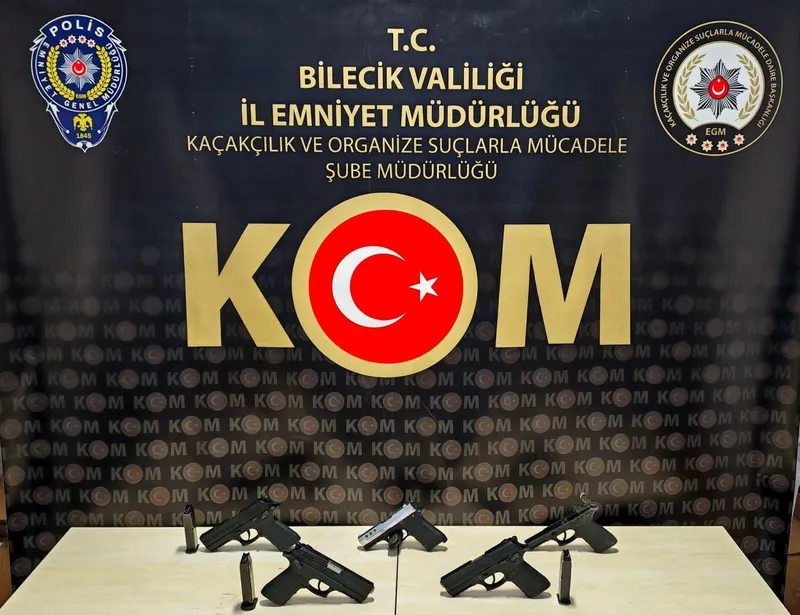 Bilecik’te kaçak silah operasyonu: 1 şüpheli tutuklandı
