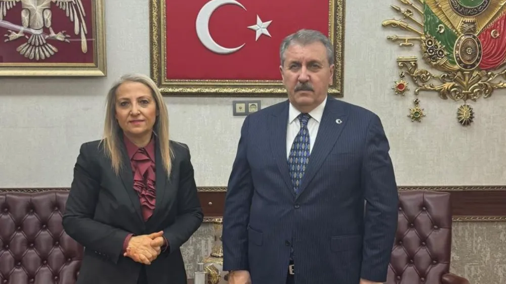 BBP Lideri Destici, akademisyen Sevinç Engin ile bir araya geldi