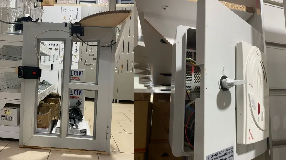 Manavgatlı işçilerden depremde kilitlenen kapılara çözüm