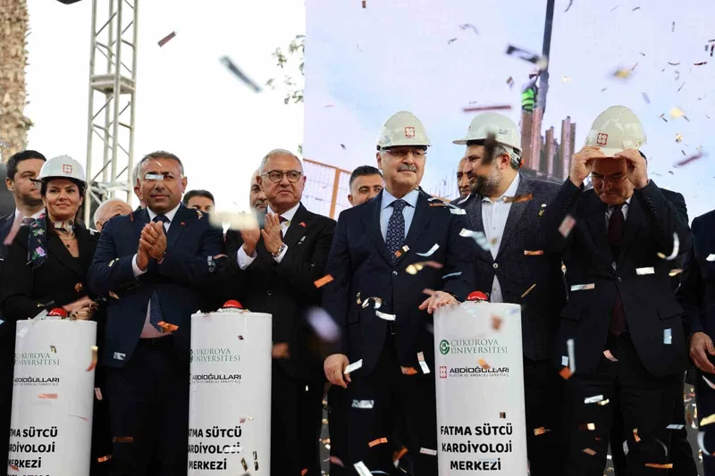 Adana’da Fatma Sütcü Kardiyoloji Merkezi’nin temeli atıldı
